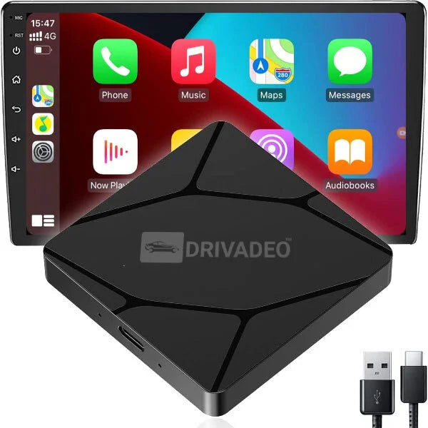 Drivadeo Wireless CarPlay Adapter for Factory Wired CarPlay Unit