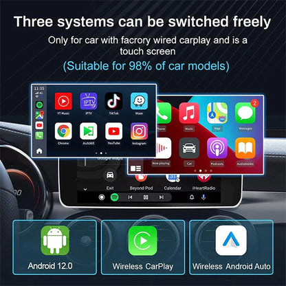 Drivadeo Android 13 CarPlay AI Box Tundra 2023 with Android AUTO